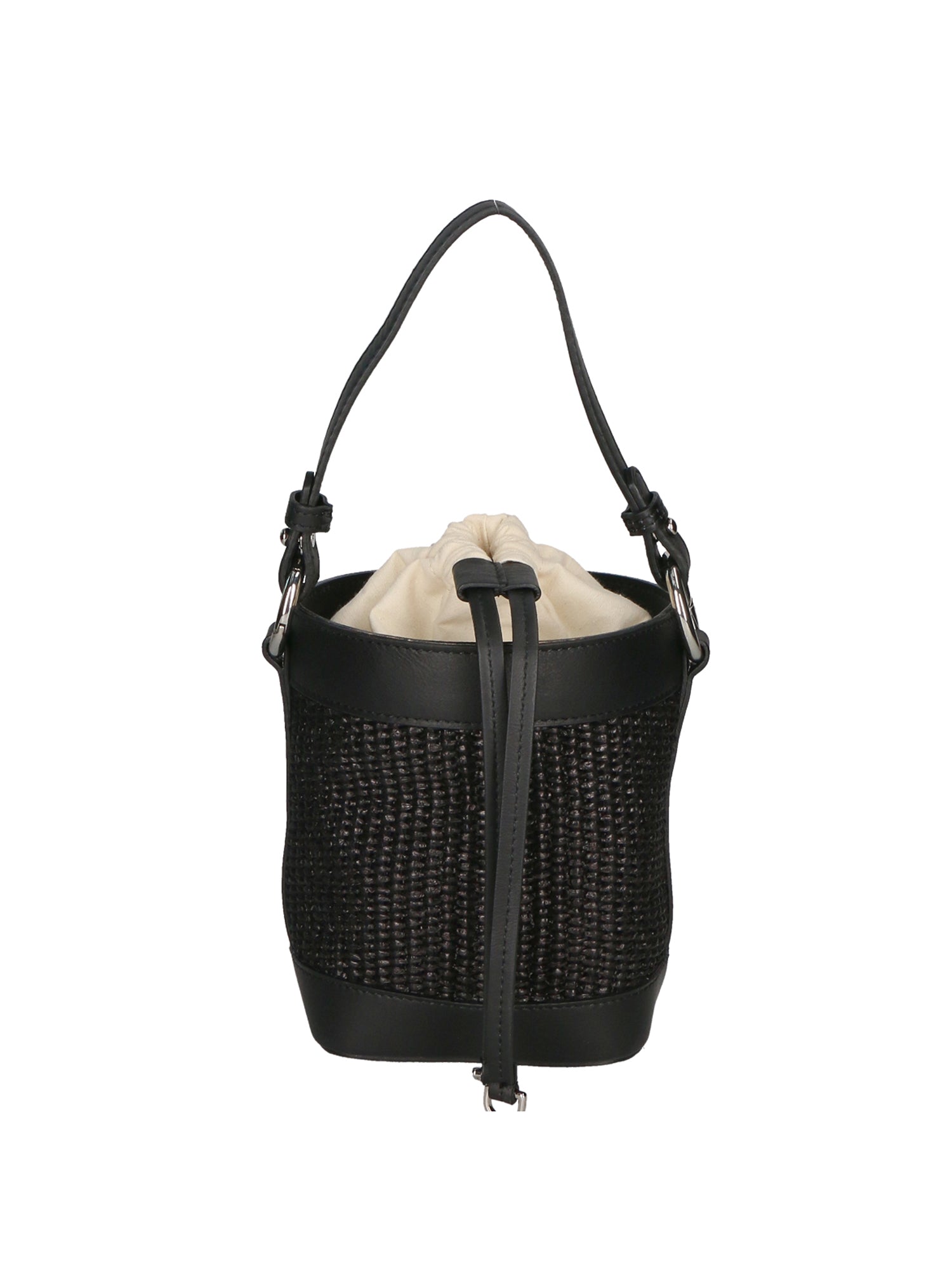 Alyssa Borsa a secchiello da donna Pelle & Paglia 05166-12 S28 NERO Gave Lux