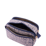 Borsa a tracolla da donna Ecopelle BC1375-BLU B Cavalli