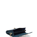 Borsa a tracolla da donna Vera pelle 00734-D33 OTTANIO Viola Castellani