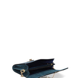 Borsa a tracolla da donna Vera pelle 00734-D33 OTTANIO Viola Castellani