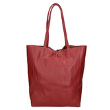 Valentina Borsa a mano da donna 100% pelle 06733-D10 ROSSO SCURO Gave Lux