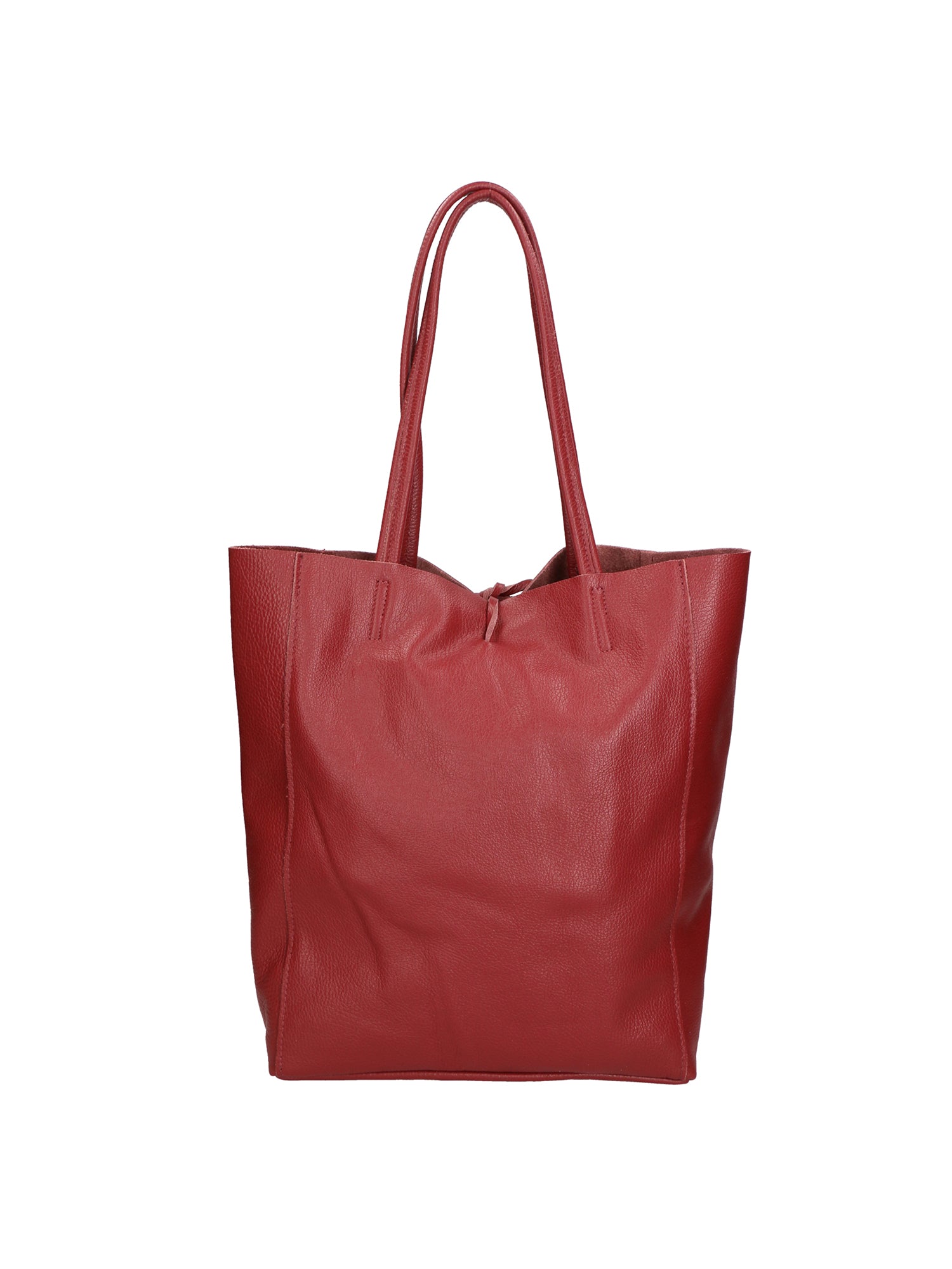 Valentina Borsa a mano da donna 100% pelle 06733-D10 ROSSO SCURO Gave Lux