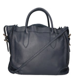 Doralice Borsa a mano da donna Vera pelle 80029-D24 BLU BLUE Gave Lux