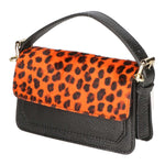 Aleide Borsa a mano da donna Vera pelle 04858-LEO P ARANCIONE Gave Lux