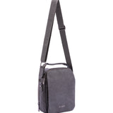 Borsa a tracolla uomo Ecopelle e poliestere BC1193-GRIGIO B Cavalli