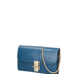 Borsa a tracolla da donna Vera pelle 00734-D33 OTTANIO Viola Castellani