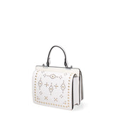Florianne Borsa a tracolla da donna Vera pelle 1885-BIANCO Gave Lux