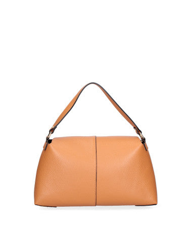 Borsa a spalla da donna Vera pelle 07154-D44 CUOIO Roberta Rossi