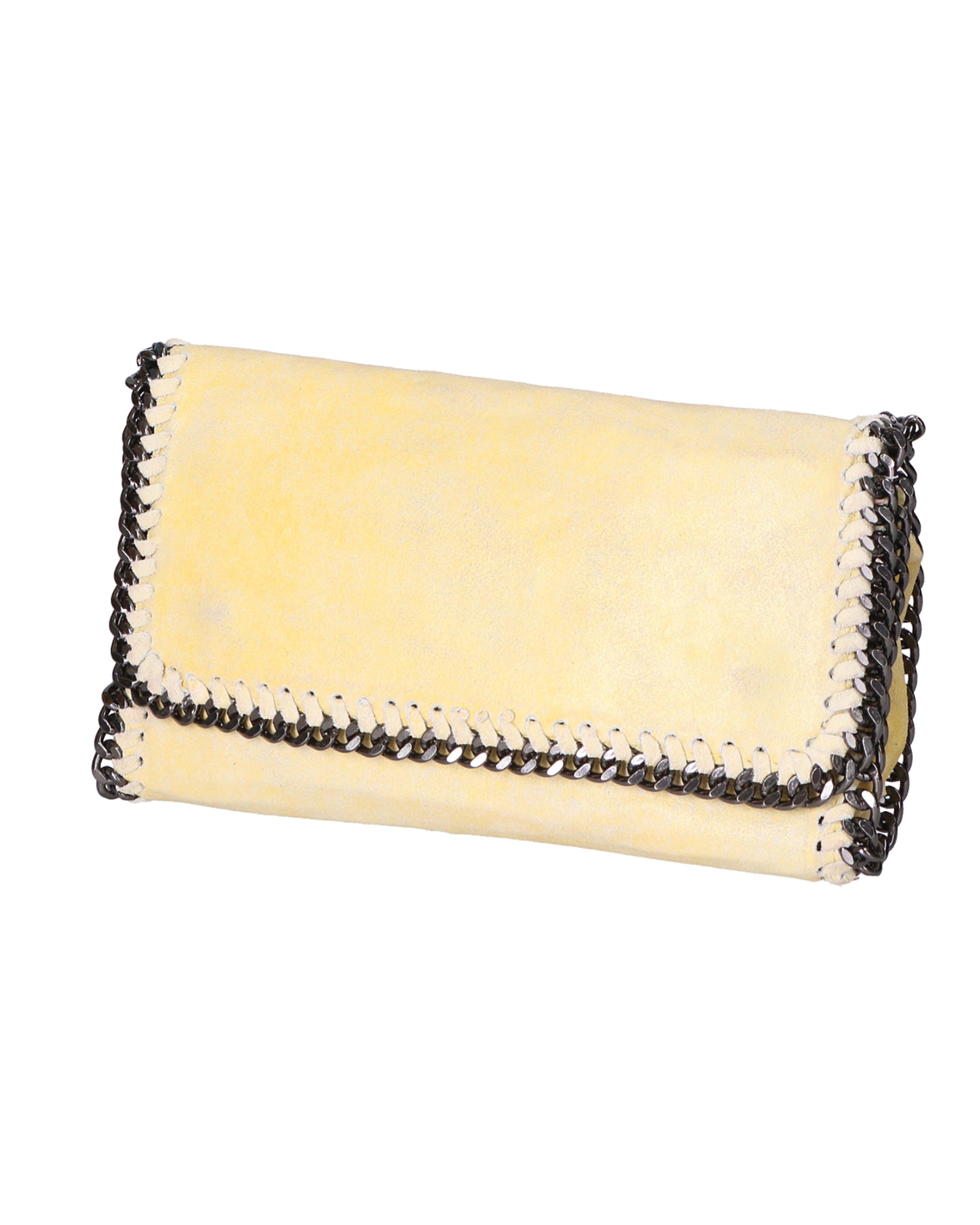 Livorno Borsa a Spalla Donna Vera Pelle 1144-GIALLO Gave Lux