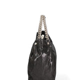 Borsa a spalla da donna Vera pelle e metallo JR-W-1115TJ-BLACK-SILVER John Richmond