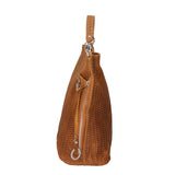 Elga Borsa a spalla da donna Vera pelle 80051-CUOIO Gave Lux