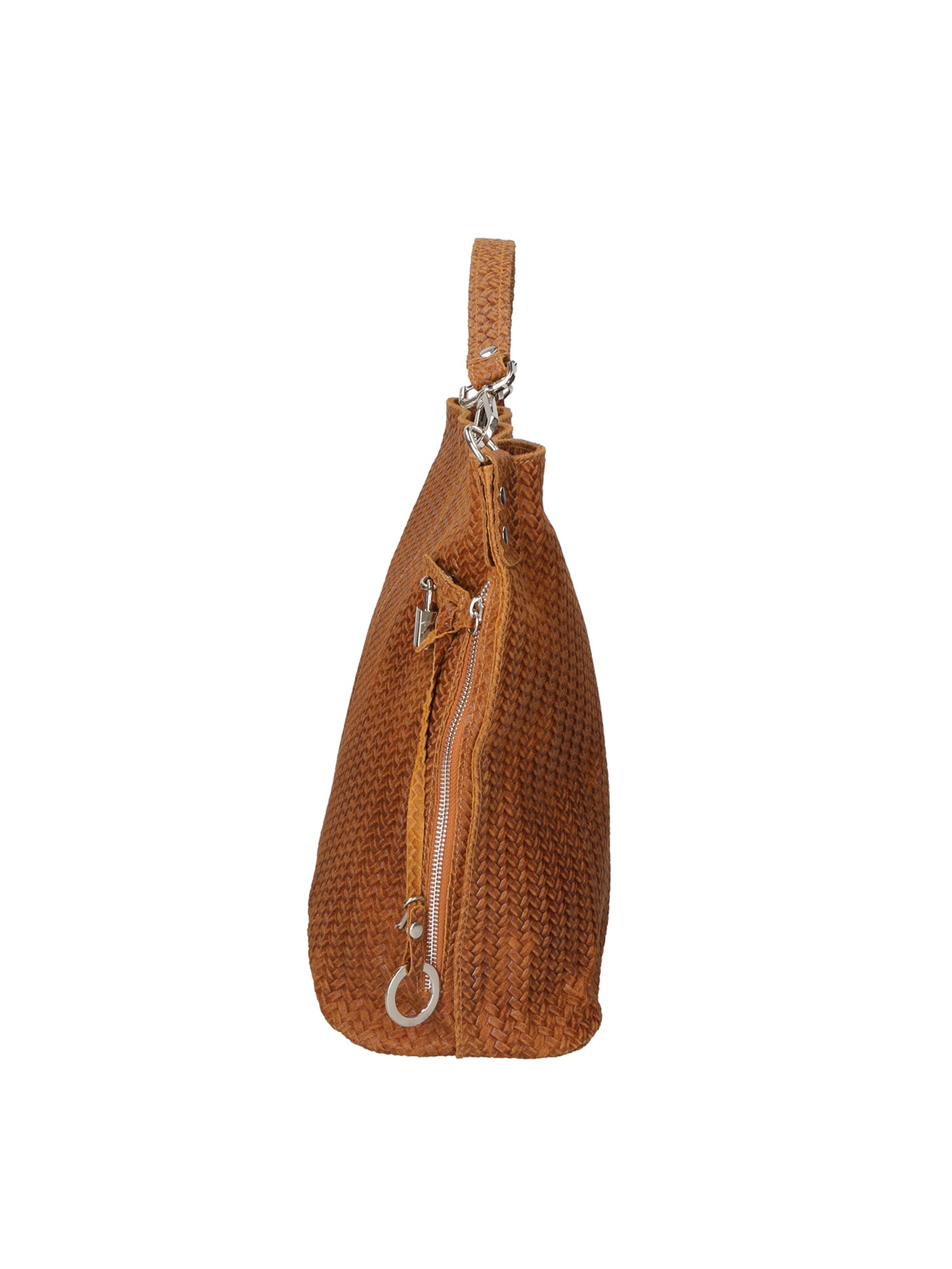 Elga Borsa a spalla da donna Vera pelle 80051-CUOIO Gave Lux