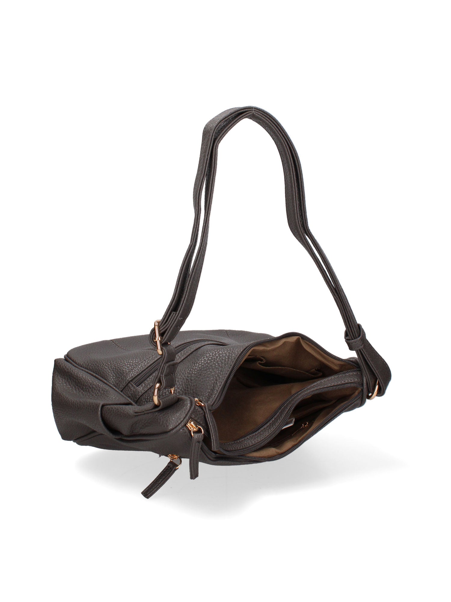 Borsa a tracolla da donna Ecopelle BC1383-GREY B Cavalli