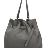 Voyageuse Borsa a mano da donna Vera pelle 564137-GRIGIO Gave Lux