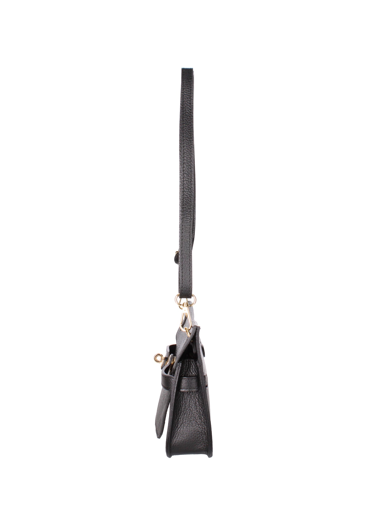 Katie Borsa a tracolla da donna 100% vera pelle 07145-D28 NERO Viola Castellani