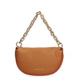 Valoria Elite Borsa a tracolla da donna Vera pelle 3532-D44 CUOIO+D82 BARBIE Gave Lux