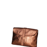 Borsa a mano da donna Vera pelle 07163-L006 RAME Viola Castellani
