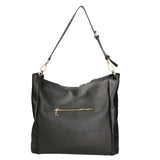 Asia Borsa a spalla da donna Vera pelle 05475-MUCCA BIANCO NERO Gave Lux