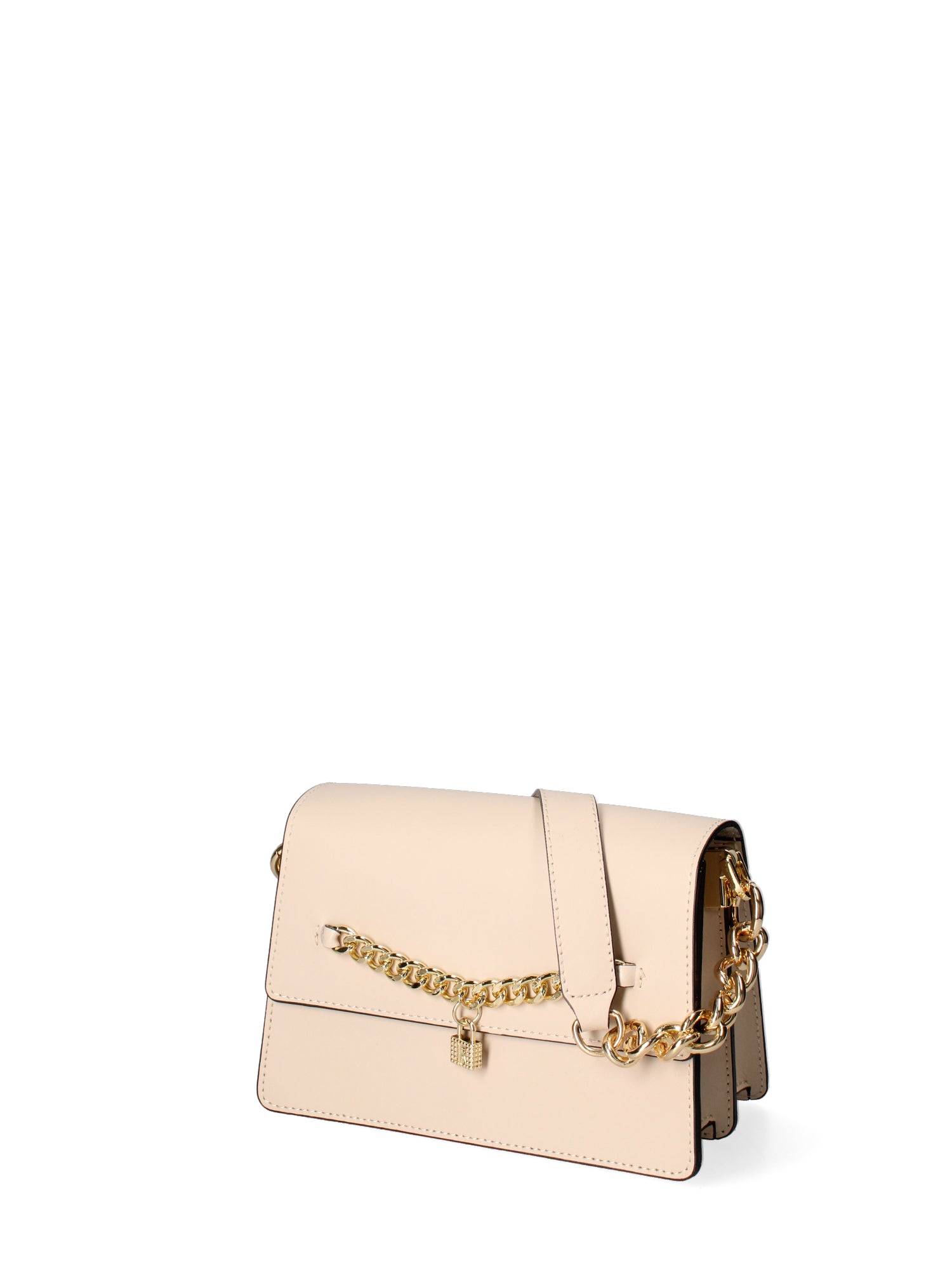 Borsa a tracolla da donna Vera pelle ruga JR-W-1155RU-BONE-GOLD John Richmond