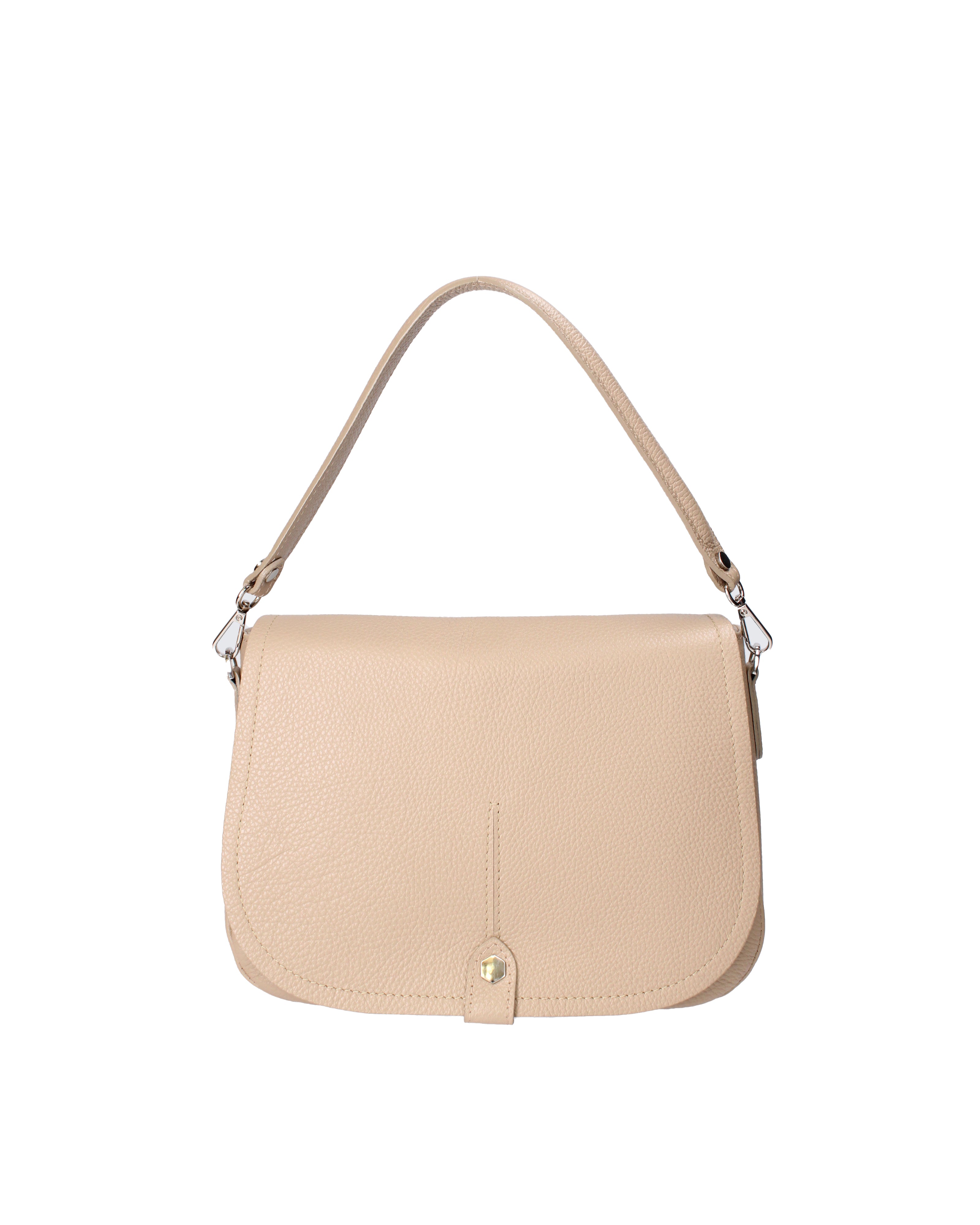 Sabina Borsa a spalla da donna Vera pelle 07139-D05 CAPPUCCINO Viola Castellani