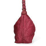 Asteria Borsa a spalla da donna Vera pelle 7799-BORDO Gave Lux