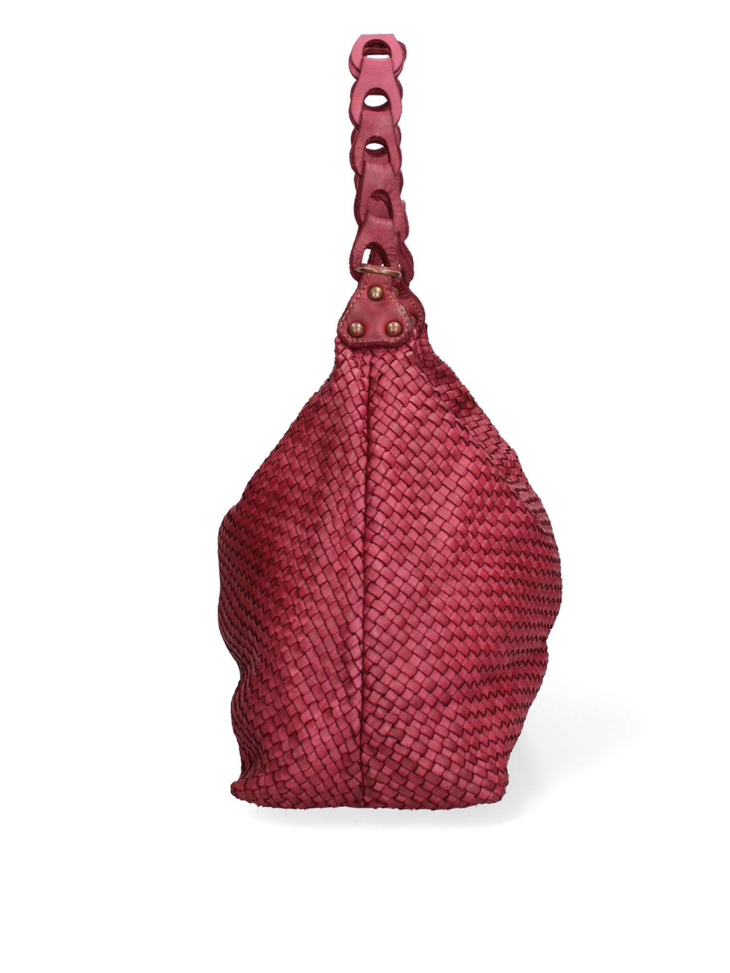 Asteria Borsa a spalla da donna Vera pelle 7799-BORDO Gave Lux