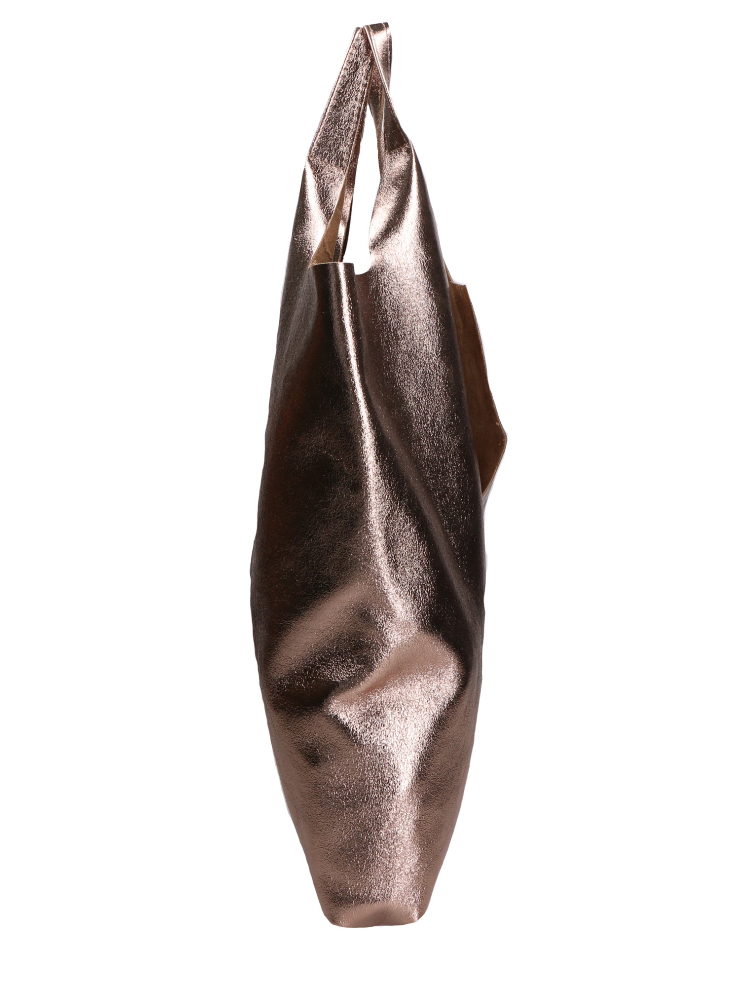 Argenta Borsa a spalla da donna Pelle laminata 05358-L005 BRONZO Gave Lux