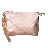 Giorgia Pochette da donna Vera pelle 05927-DL6 ORO ROSA Gave Lux