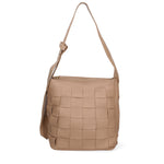 Borsa a spalla da donna 100% Pvc CM6408-ALMOND David Jones