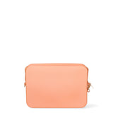 Borsa a tracolla da donna 100% Pvc FLAT-FLOWE-DARK RUST - LIGHT GOLD Marc Ellis