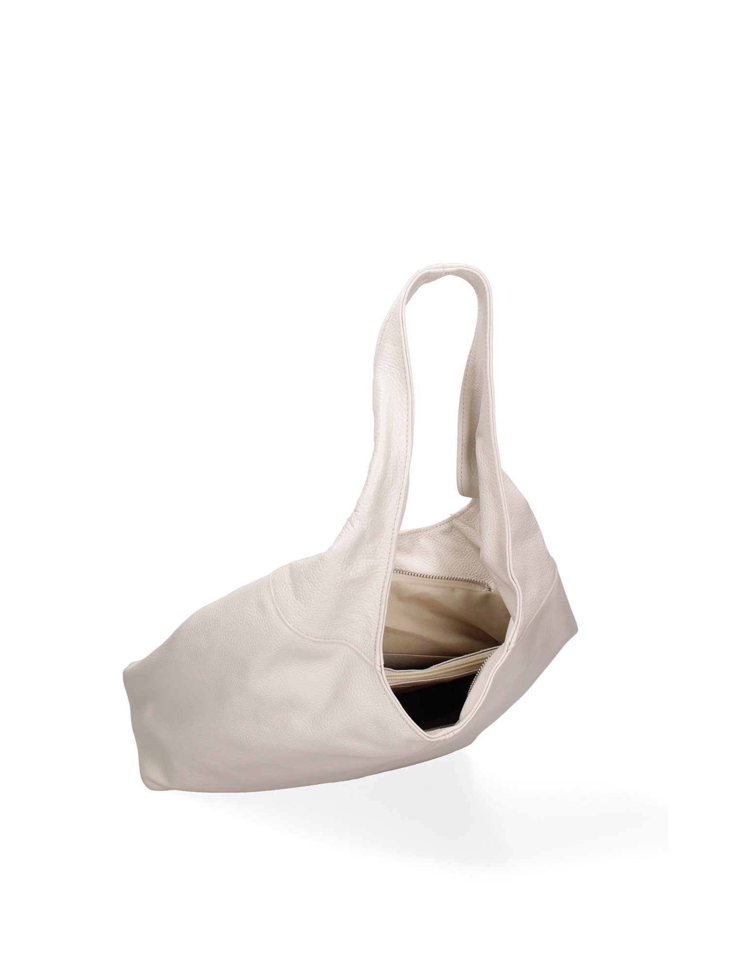 Aria Borsa a mano da donna 100% pelle 07029-D37 LATTE Gave Lux