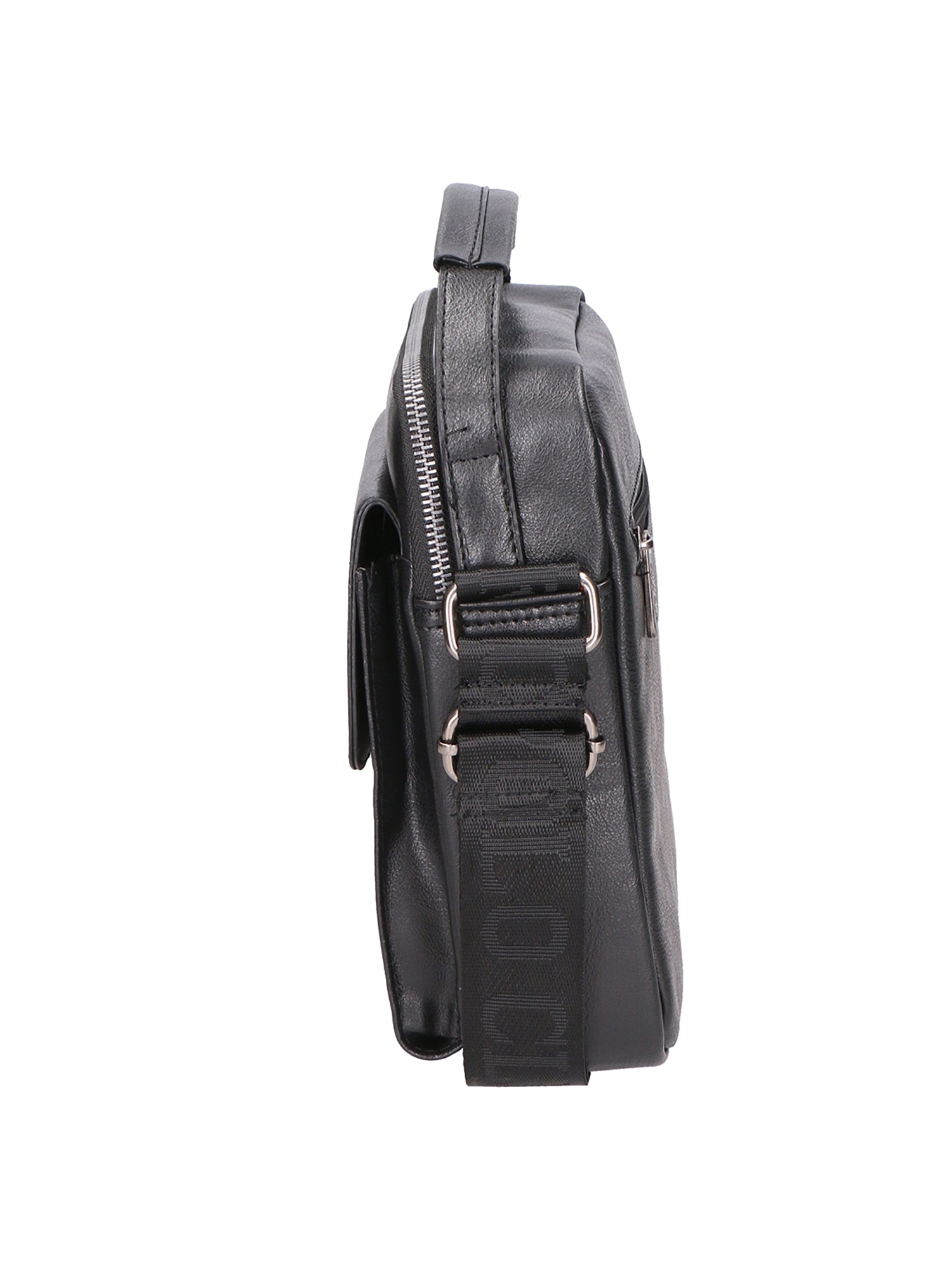 Borsa a tracolla uomo 100% pelle PU PCL3104-BLACK Northampton Polo Club
