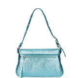 Borsa a spalla da donna Vera pelle 07234-L037 TURCHESE Roberta Rossi