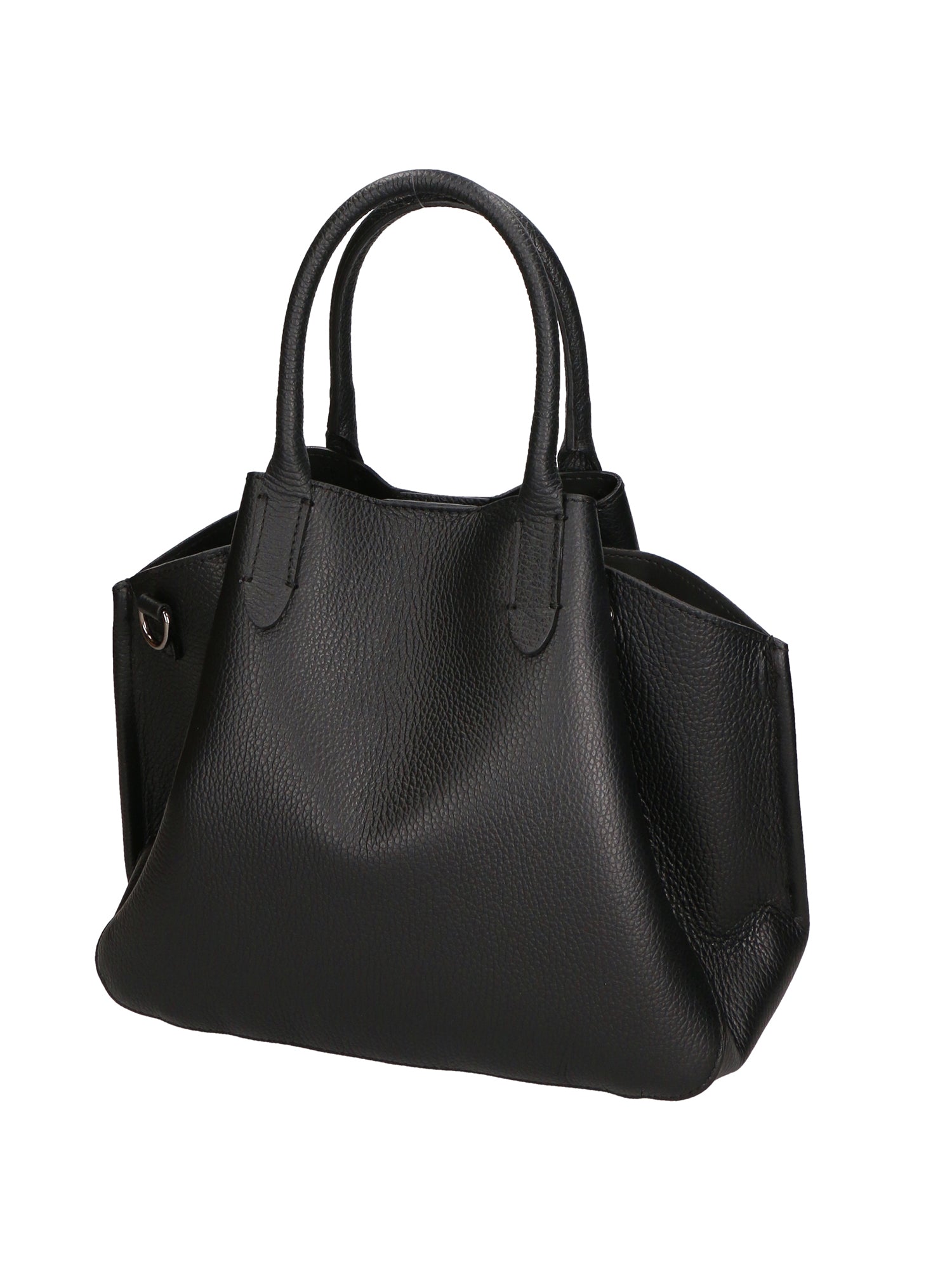 Vincenza Borsa a mano da donna Vera pelle 06898-D28 NERO Gave Lux