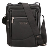 Borsa a tracolla uomo in pelle PU Casual PCL3002-BLACK Northampton Polo Club