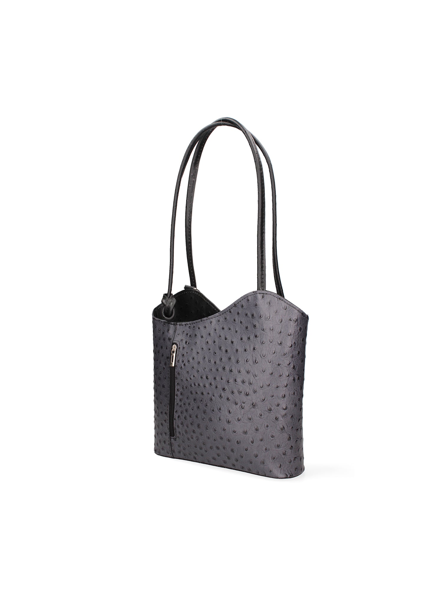 Chanel 3005-19 GRIGIO 20 NERO Zaino da donna in vera pelle Gave Lux