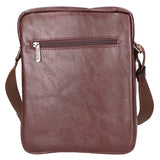 Borsa a tracolla uomo 100% pelle PU PCL3103-COFFEE Northampton Polo Club