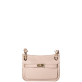 Katie Borsa a tracolla da donna 100% vera pelle 07145-D05 CAPPUCCINO Viola Castellani