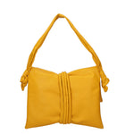 Borsa a spalla da donna Vera pelle 07172-S04 GIALLO Viola Castellani