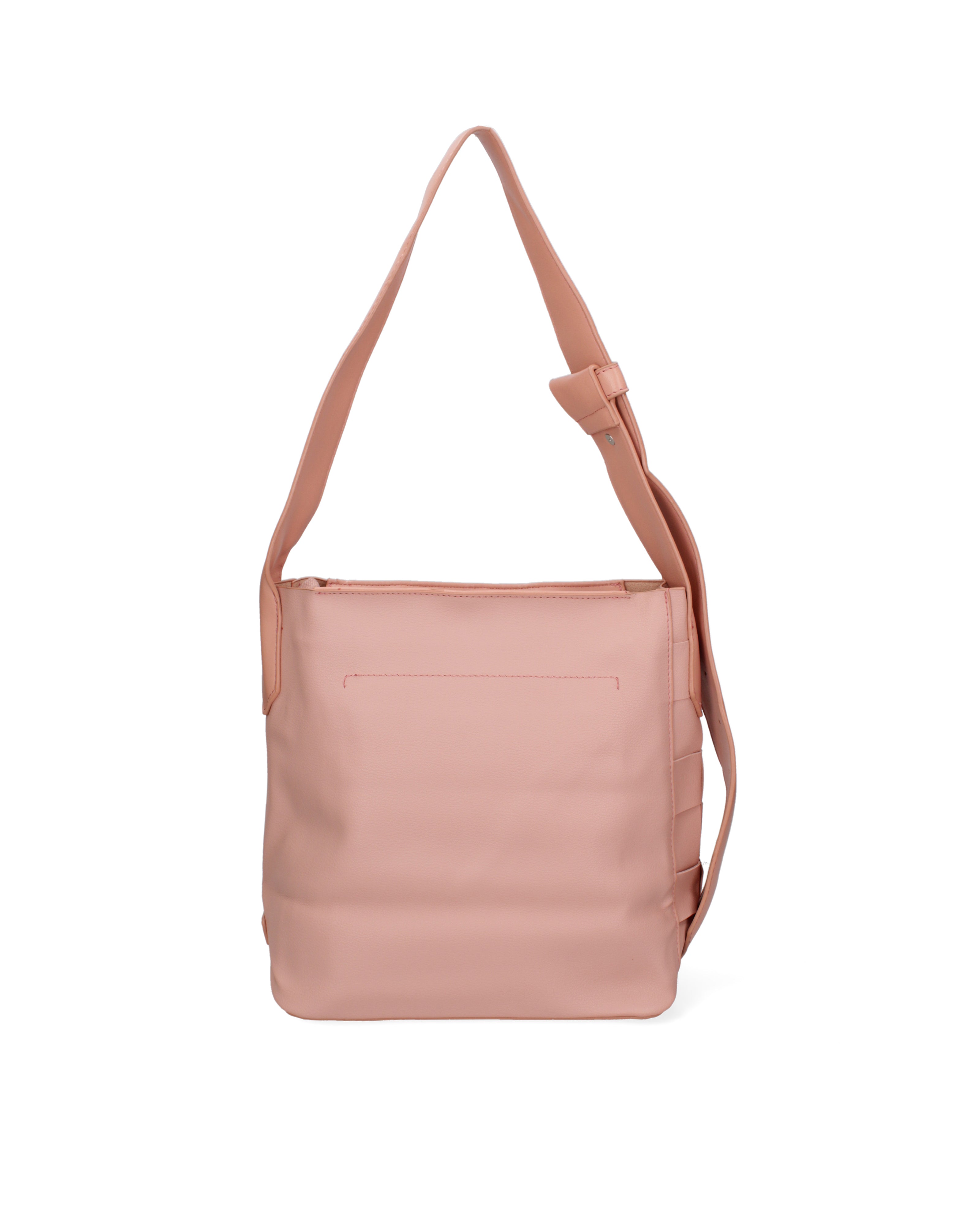 Borsa a spalla da donna 100% Pvc CM6408-ROSE David Jones