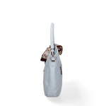 Borsa a mano da donna Ecopelle vegana CM6486-PALEBLUE David Jones