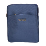 Borsa a tracolla uomo Pelle vegana + Tessuto PCL3153-BLU Northampton Polo Club