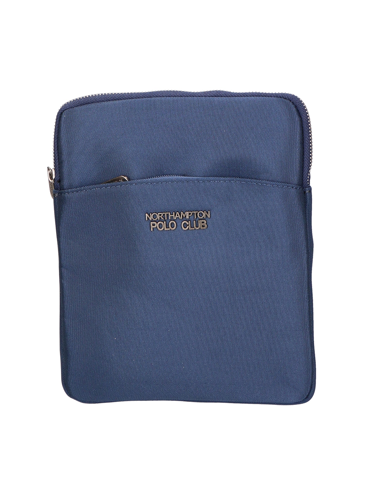 Borsa a tracolla uomo Pelle vegana + Tessuto PCL3153-BLU Northampton Polo Club