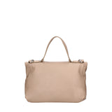 Borsa a spalla da donna Vera pelle 07159-D05 CAPPUCCINO Viola Castellani