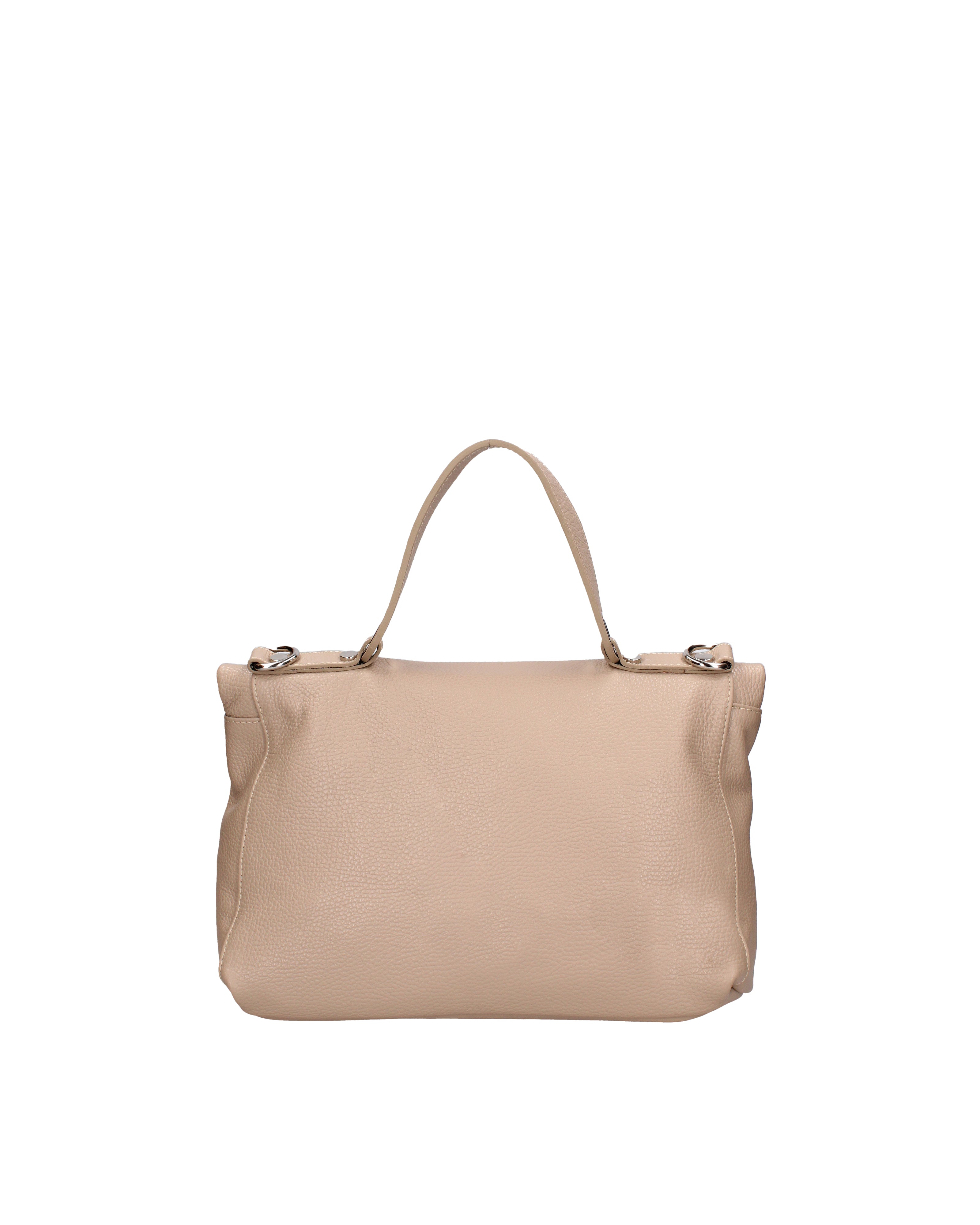 Borsa a spalla da donna Vera pelle 07159-D05 CAPPUCCINO Viola Castellani