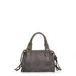 Erisia Borsa a spalla da donna Vera pelle 06091-018 GRIGIO MEDIO Gave Lux