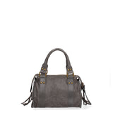 Erisia Borsa a spalla da donna Vera pelle 06091-018 GRIGIO MEDIO Gave Lux