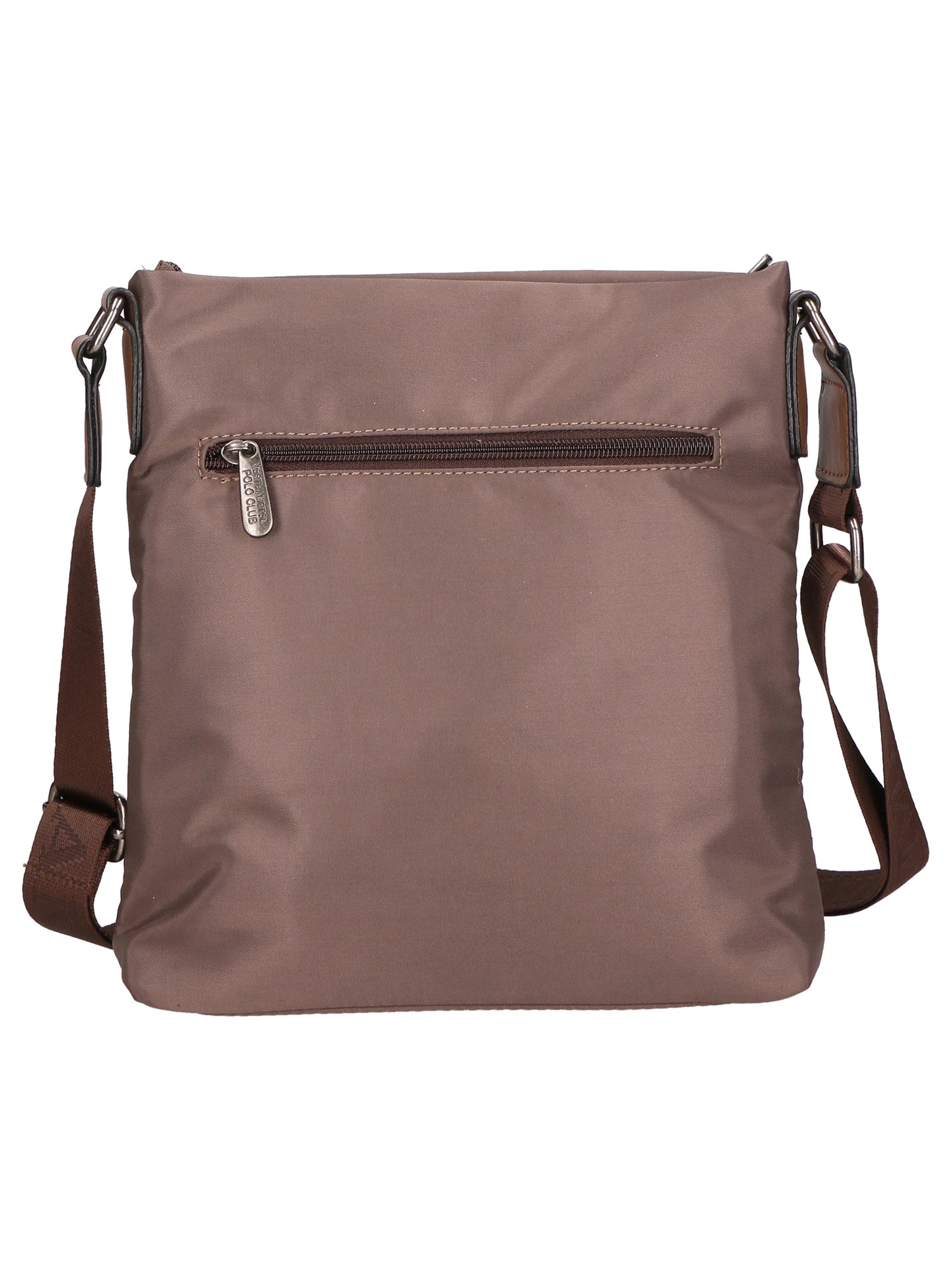 Borsa a tracolla uomo 100% PU Leather PCL3157-EARTH Northampton Polo Club