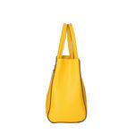 Jordana Borsa a mano da donna Vera pelle e suede 07150-L224 GIALLO Viola Castellani