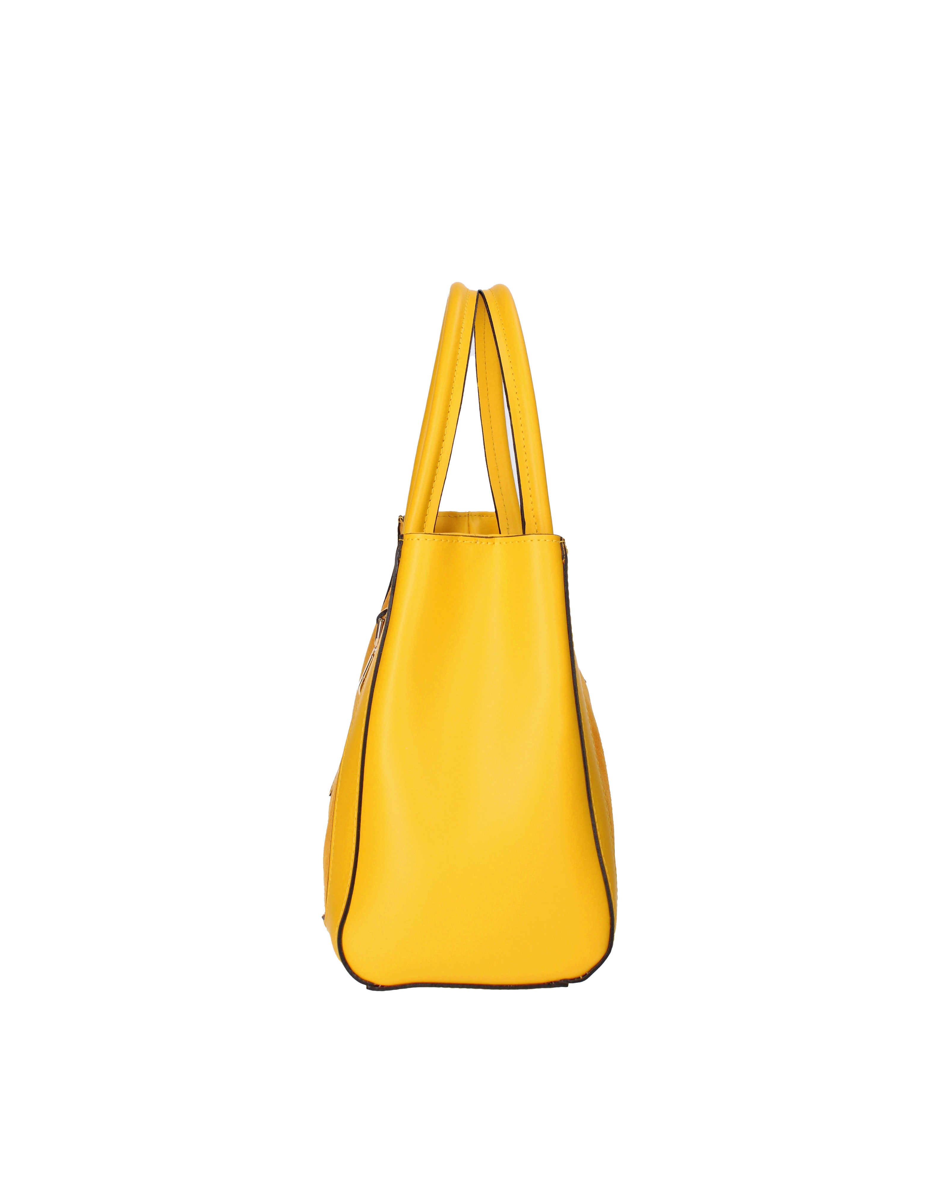 Jordana Borsa a mano da donna Vera pelle e suede 07150-L224 GIALLO Viola Castellani